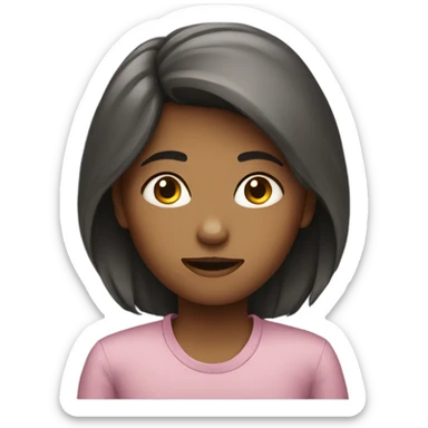 not sleepy girl sticker