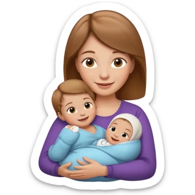 life with baby sticker