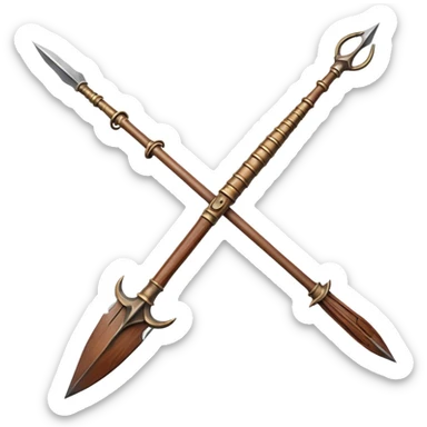 FSU spear harpoon sticker