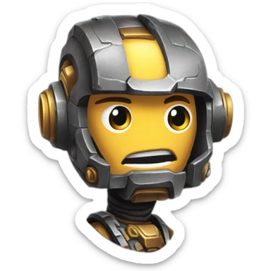 Clank videogame sticker