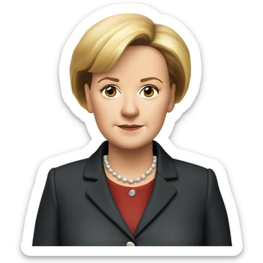 angela merkel sticker