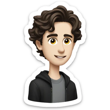 Timothée Chalamet sticker