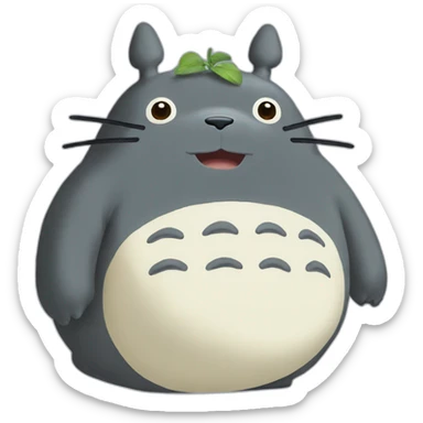 Totoro sticker