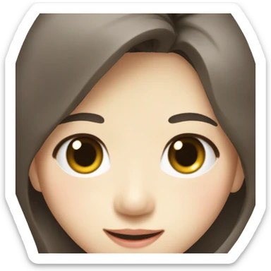 Korea's Son Ye-jin, who has pretty eyes and a smile sticker