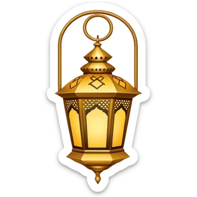 Ramadan lantern sticker