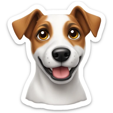jack Russel dog sticker