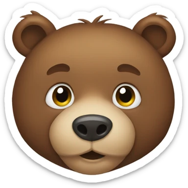 Bear sticker