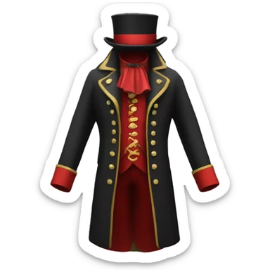 Red ring master coat sticker