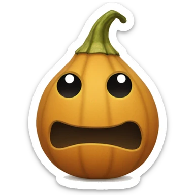 bored gourd sticker