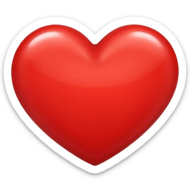 thank you heart sticker