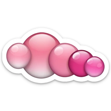 mix light pink dark pink and white girly internet seach bar logo sticker