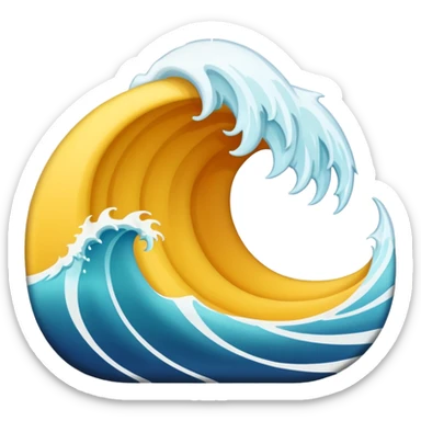 wave sticker