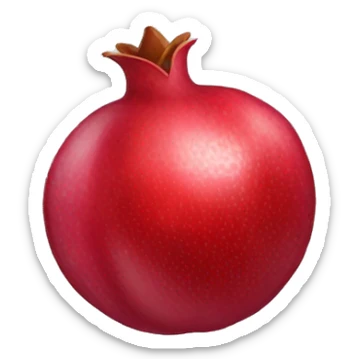 pomegranate seeds emoji sticker