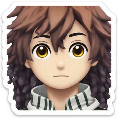 anime kimetsu no yaiba tanjirou sticker