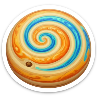 Make a Jupiter emoji sticker