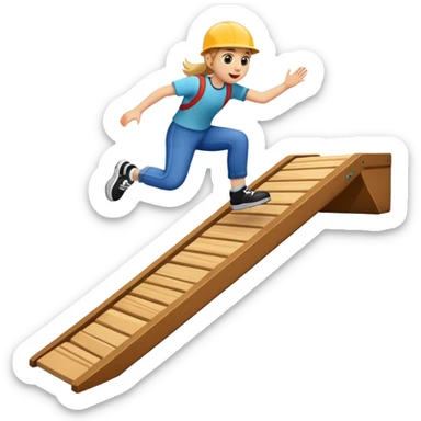 Ramp jump sticker
