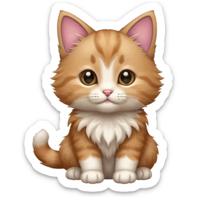 Kitten sticker