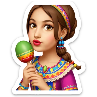Maraca Player sticker