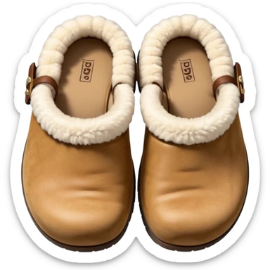 UGG clog slippers  sticker