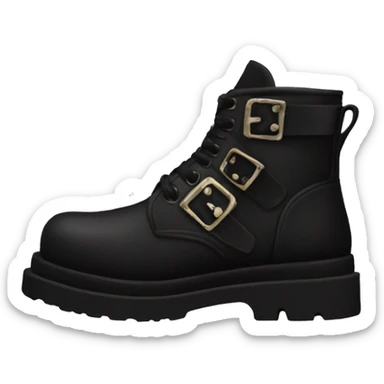 goth boots sticker