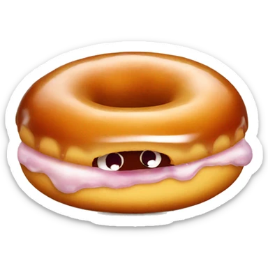 jelly filled donut sticker