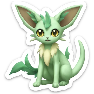 Espeon-Leafeon-Vaporeon full body sticker