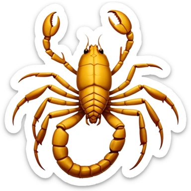 Scorpion sticker