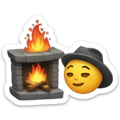 hearth love sticker