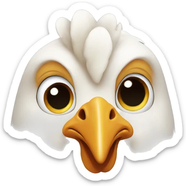 Chicken sticker