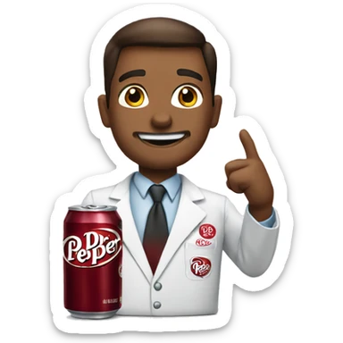 Dr Pepper emoji sticker