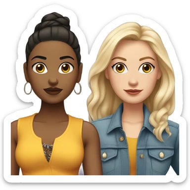 baddie latina white girl sticker