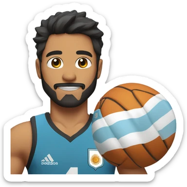 charizar with an argentina jersey sticker