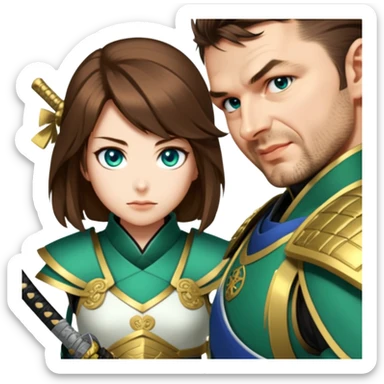 Samurai Guardian sticker