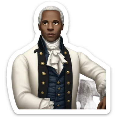 Leslie Odom Jr as Aaron Burr sticker