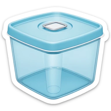 pastel food container sticker