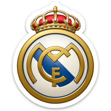 Hazme un emoji del real Madrid sticker