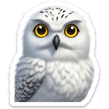 hedwig from harry potter sticker
