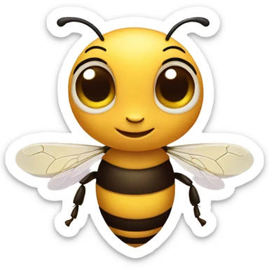 honeybee sticker