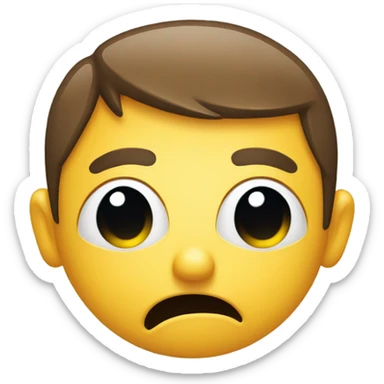 strictly looking smiley sticker