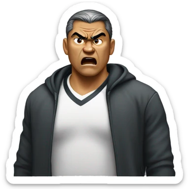 YaoMing angry sticker
