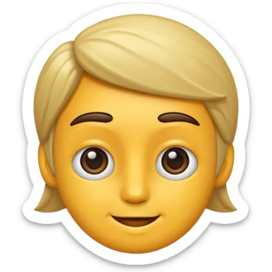 человек горорит sticker