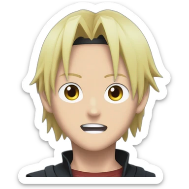 boruto defeating itachi sticker