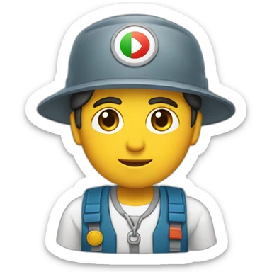 Mecánico peruano sticker