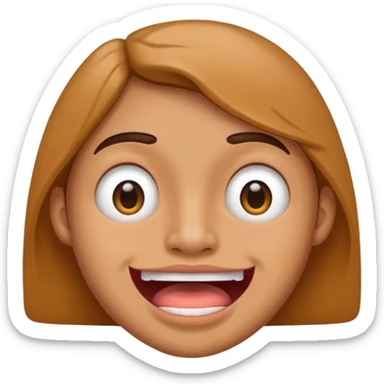 Grosse tête grosse bouche  sticker