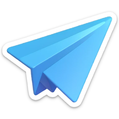 Telegram official logo sticker