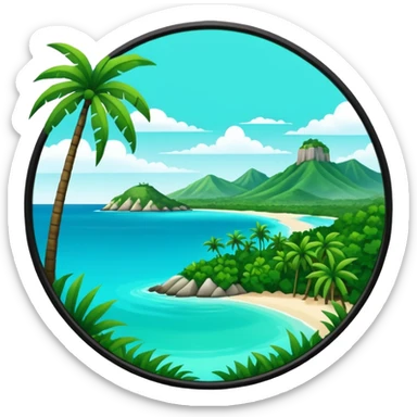isla de cuba sticker