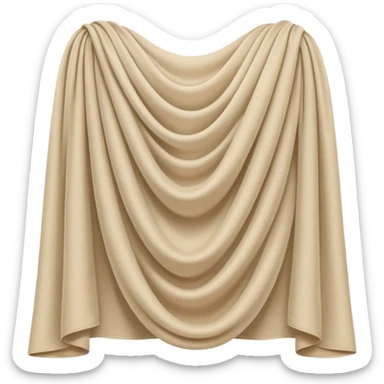 Pale beige Spirituality sticker