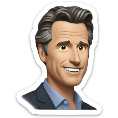 gavin newsom sticker