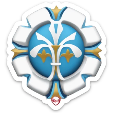 logo de l'Olympique de Marseille  sticker