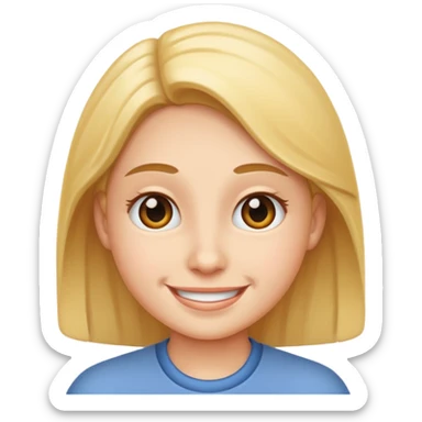 Smily face showing great respect  sticker